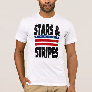 Sterne u. Streifen-T-Shirt T-Shirt