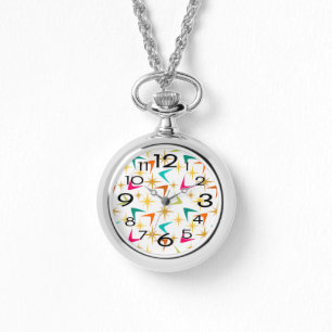 Sterne und Boomerangs Armbanduhr