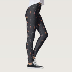 Sterne und einzigartiges Raumschiff Leggings