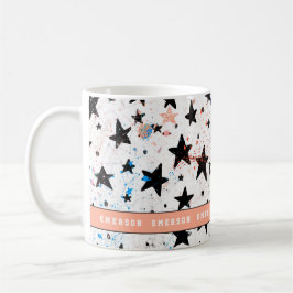 Sterne und Raumspass Astronomie Muster Kaffeetasse