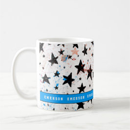 Sterne und Raumspass Astronomie Muster Kaffeetasse