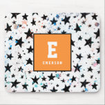 Sterne und Raumspass Astronomie Muster Mousepad<br><div class="desc">Dieses unterhaltsame Raumdesign ist eine großartige Möglichkeit, Ihren Tag zu entspannen. Mit Konstellationsmuster, Sternen und Galaxie, ist es auf einer Reihe von Produkten erhältlich, großartig als Geschenk.</div>