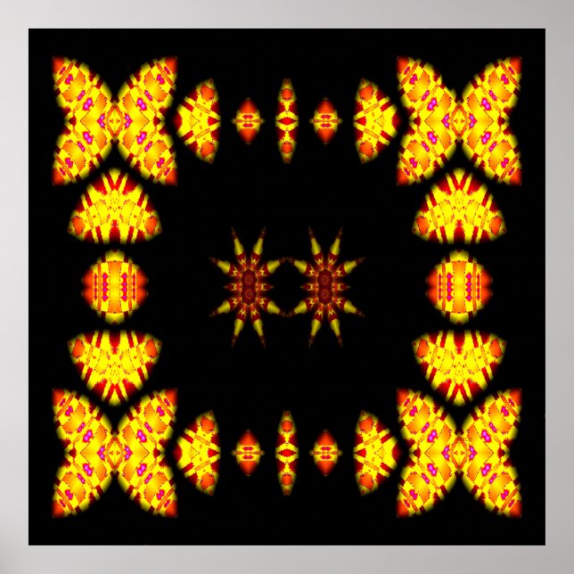 Sterne und Schmetterlinge... Poster (Vorne)