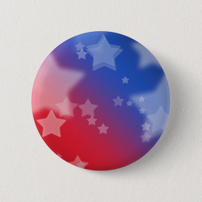 Sterne und Streifen Button (Vorderseite)