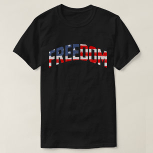 Sterne und Streifen Freiheit T-Shirt