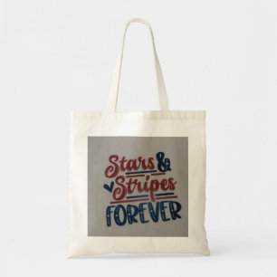 Sterne und Streifen für immer Tote Bag Tragetasche
