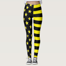 Sterne und Streifen Leggings