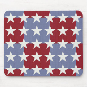 Sterne und Streifen Mousepad
