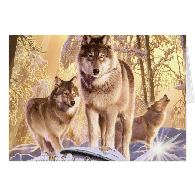 "Sterne unter Schnee " (Vorderseite (Horizontal))