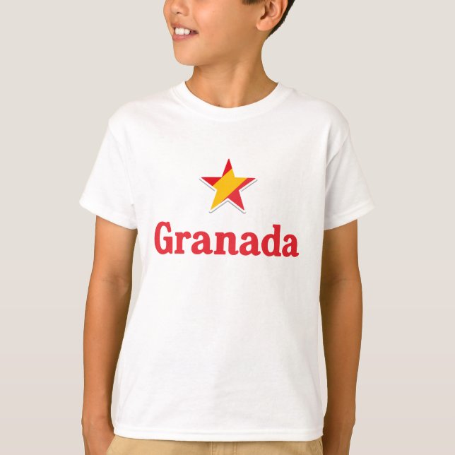 Sterne von Spanien - Granada T-Shirt (Vorderseite)
