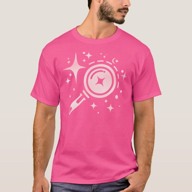 Sterne von Twinkle, Leuchtturm der grenzenlosen di T-Shirt (Vorderseite)