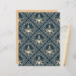 Sterne von Wonder Mandala Krippe Geometrisches Til