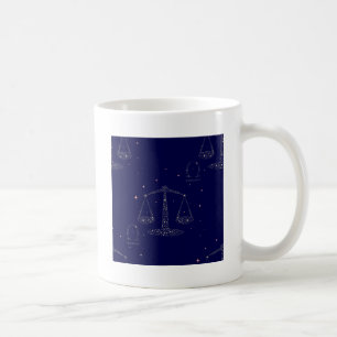 Sterne Waage Kaffeetasse