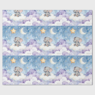 Sterne wiederholendes Muster Wallpaper Geschenkpapier