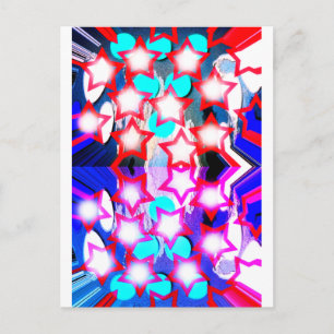 Sternen-Geister-Kunst Postkarte