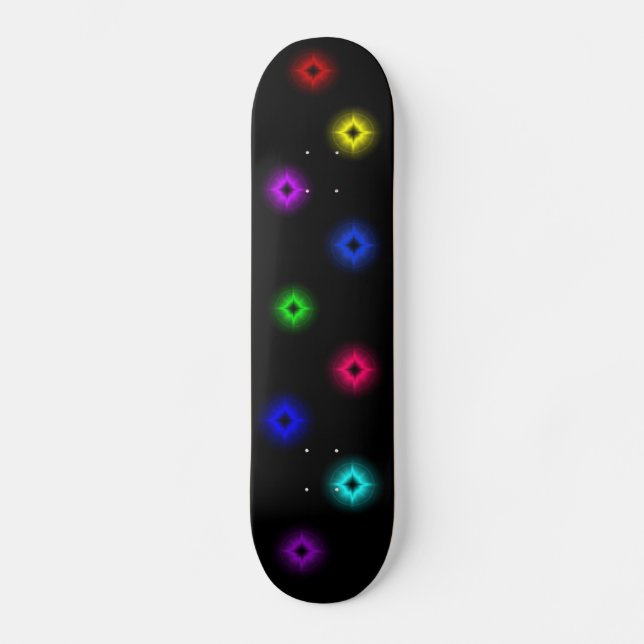 Sternen Skateboard (Vorderseite)