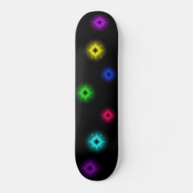 Sternen Skateboard (Vorderseite)