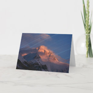 Sternen Spur Mt. Everest Tibet, China Karte