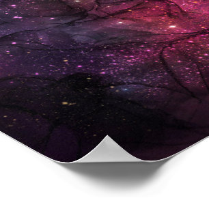 Sternen Sterne Weltraum Galaxie Planetarisches Mus Poster