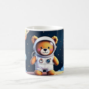 Sternen-Teddy-Weltraum-Abenteuer Kaffeetasse