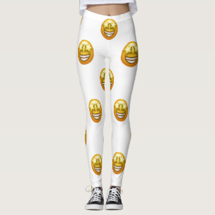 Sternenaugen-Emoji-Leggings Leggings
