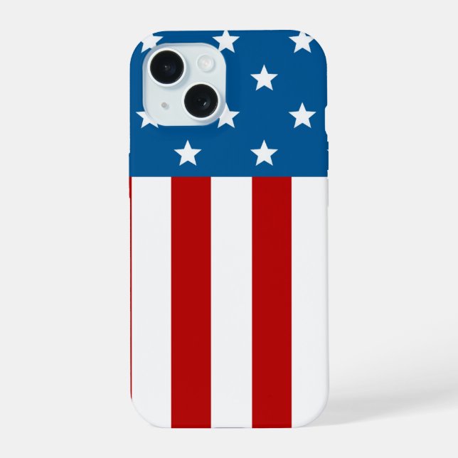 Sternenbanner  iPhone 15 hülle (Rückseite)