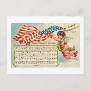 Sternenbanner Postkarte