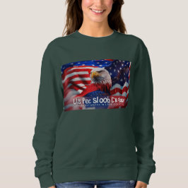 Sternenbanner-Stil Sweatshirt