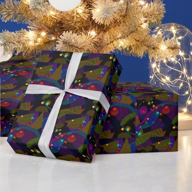 Sternenbaum Geschenkpapier (Feiertage)