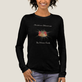 Sternenbekränzter Adventskranz-Segen Tri-Blend Shirt