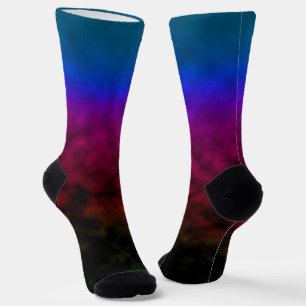 Sternenbeleuchteter Abstieg Socken