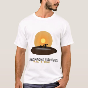 Sternenbeobachtung in der marokkanischen Sahara-Wü T-Shirt