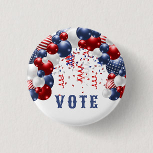 Sternenbesäte Feier Torne Wahl Button