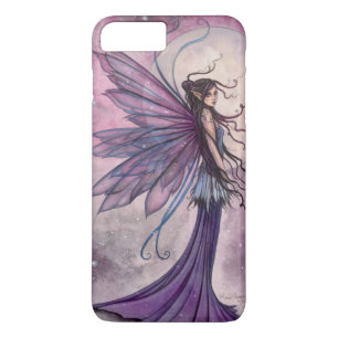 Sternenbesetzte Amethyst-Fee Mystische Fantasy-Kun Case-Mate iPhone Hülle
