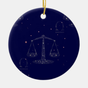 Sternenbibliothek Keramik Ornament