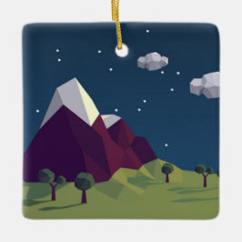 Sternenbild Keramikornament