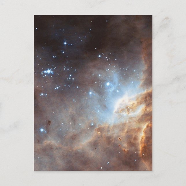Sternenbildung der NASA Postkarte (Vorderseite)
