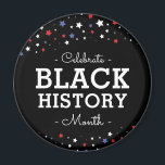 Sternencluster | Celebrate Black History RWBB Magnet<br><div class="desc">Feiern Sie den Monat der Schwarzen Geschichte! Diese Magnete zeichnen sich durch ein minimales und dennoch aussagekräftiges Design im US-Stil aus. Oben ist ein Sternencluster, der die Vereinigten Staaten repräsentiert. Stattdessen sind diese Sterne in einem roten, weißen, blauen und schwarzen Farbschema dargestellt. Ein guter Weg, um Ihren Gästen zu danken,...</div>