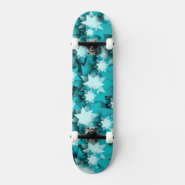 Sternendesign Skateboard (Vorderseite)