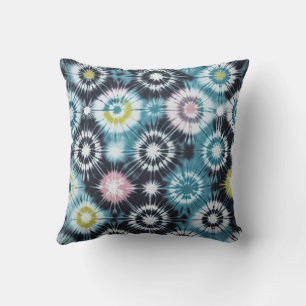 Sternenexplosion-Tie-Dye-Design Kissen