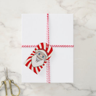 Sternenexplosion Weihnachtsmann Screwball Grafiken Geschenkanhänger