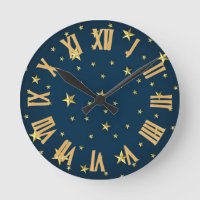 Sternenfeld auf Deep Midnight Blue Sky