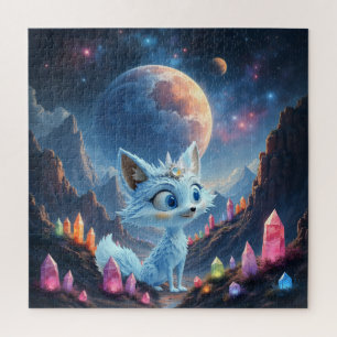 Sternenflüsterfuchs – Hüter des Kristalllichts. Puzzle