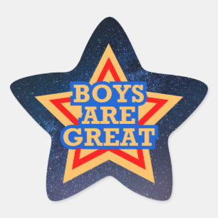 Sternenförmige Aufkleber