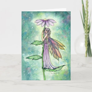 Sternengarten Frühlingsblumen Fee von Molly Harris Karte