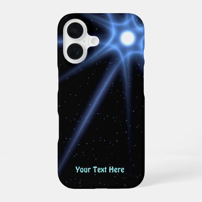 Sternenglanz iPhone 16 Hülle (Rückseite)
