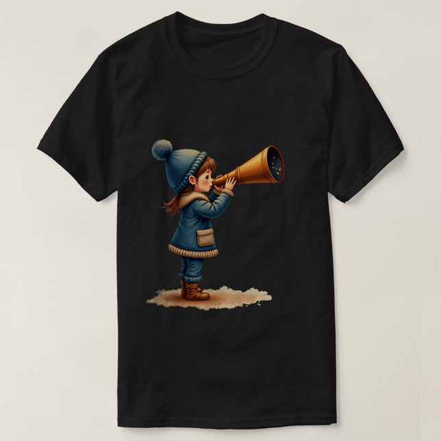 Sternengucken T-Shirt (Design vorne)