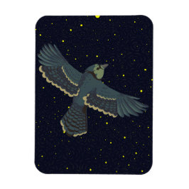 Sternenhafter Blauhäher Magnet