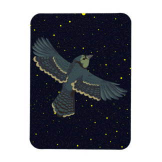Sternenhafter Blauhäher Magnet