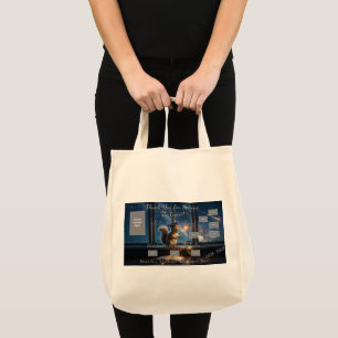Sternenhafter Eichhörnchen-Lehrer-Danques-Tasche Tragetasche